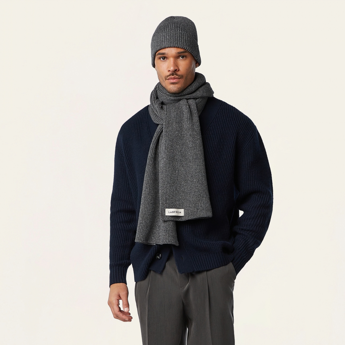 Heavy Seawool Beanie & Scarf bundle