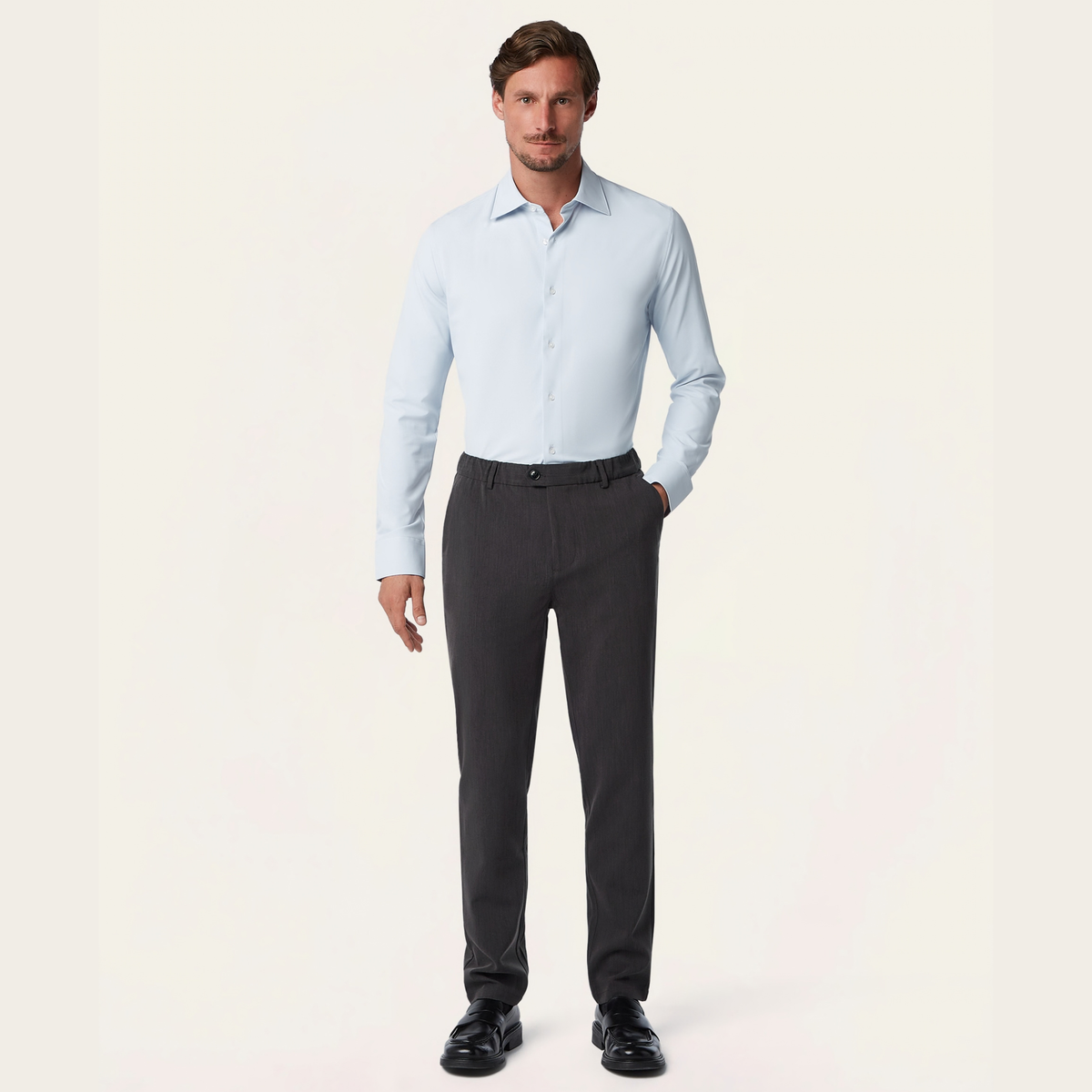 Classic Pants Dark Grey