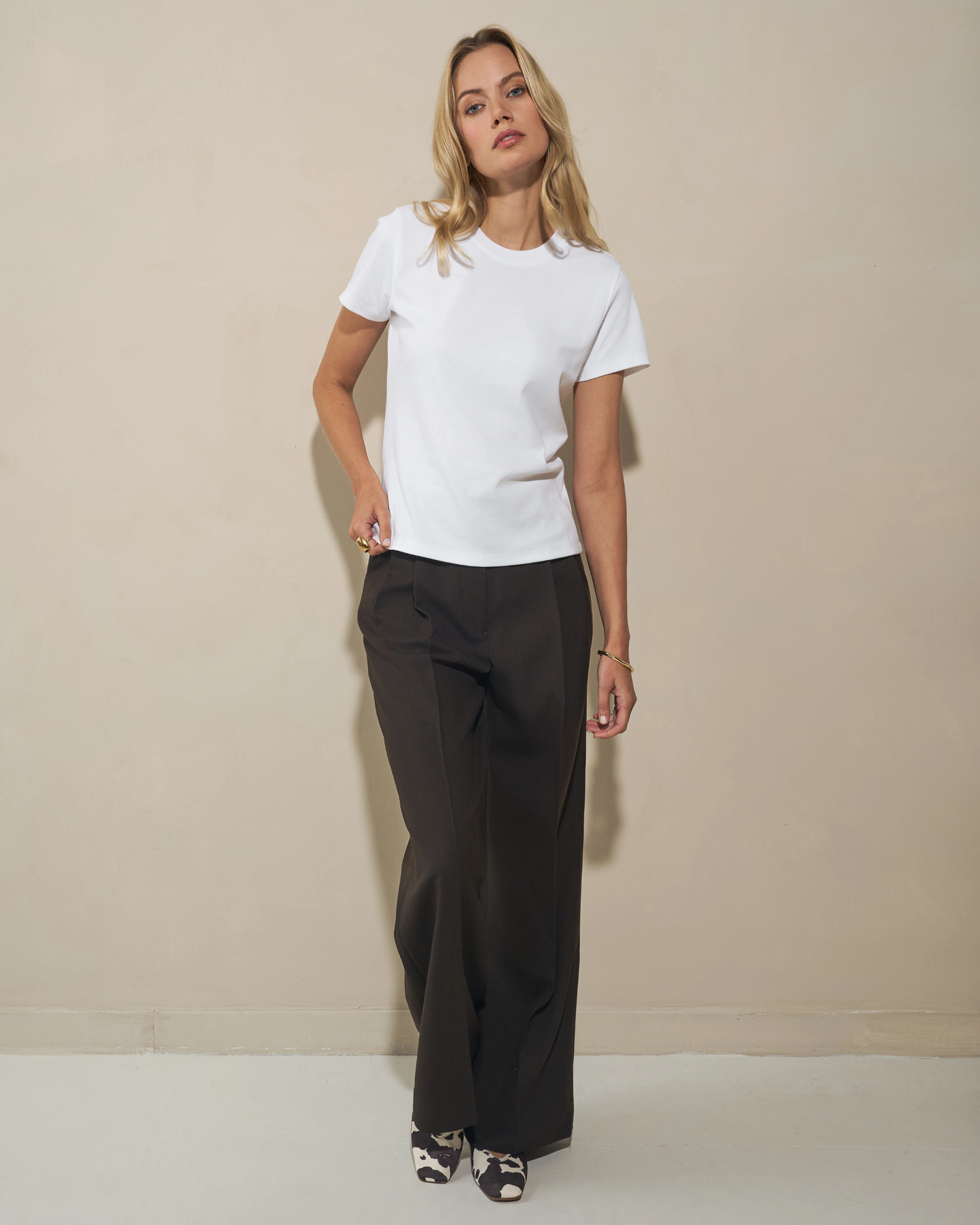 Slim T-shirt - White