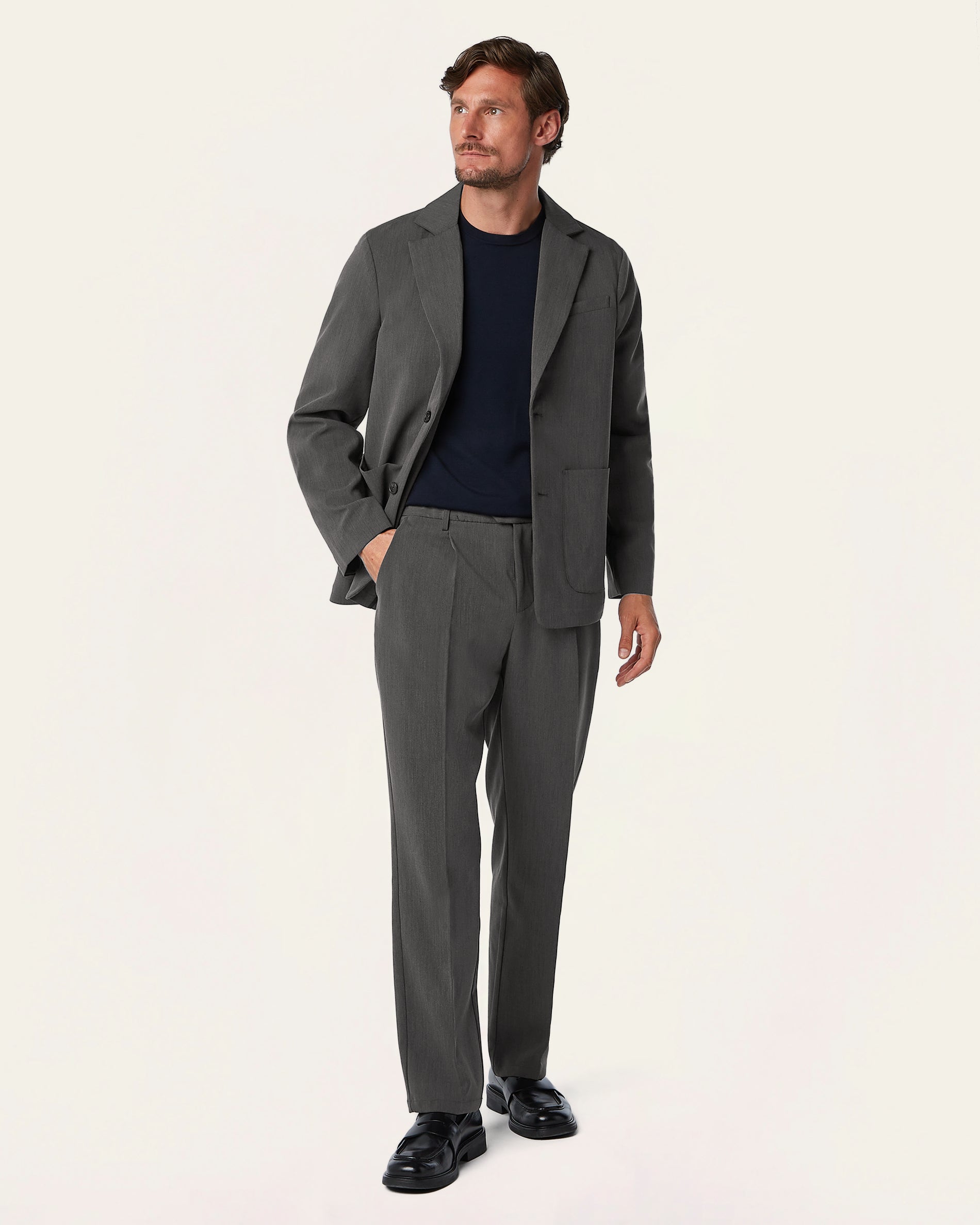 Travel Suit Dark Grey