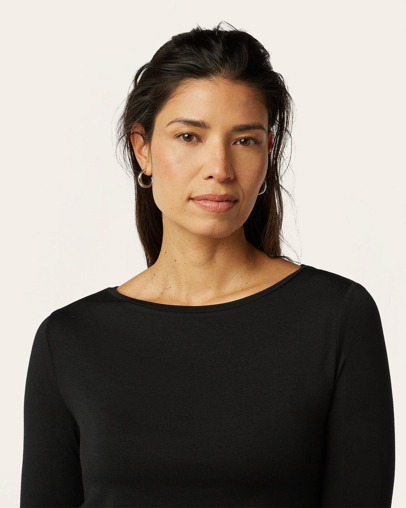 Boatneck Knit - Black