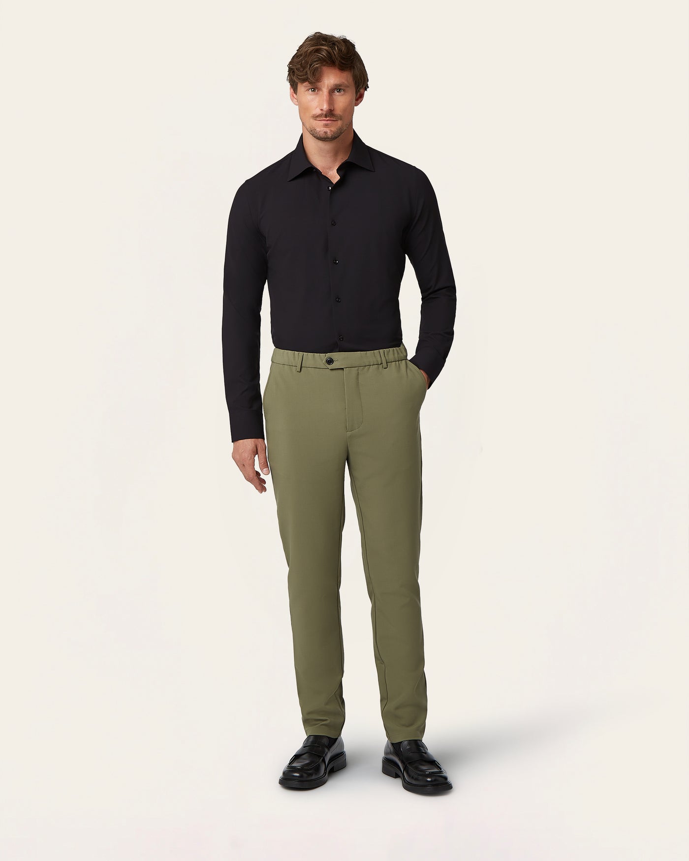 Classic Non-iron Shirt Black