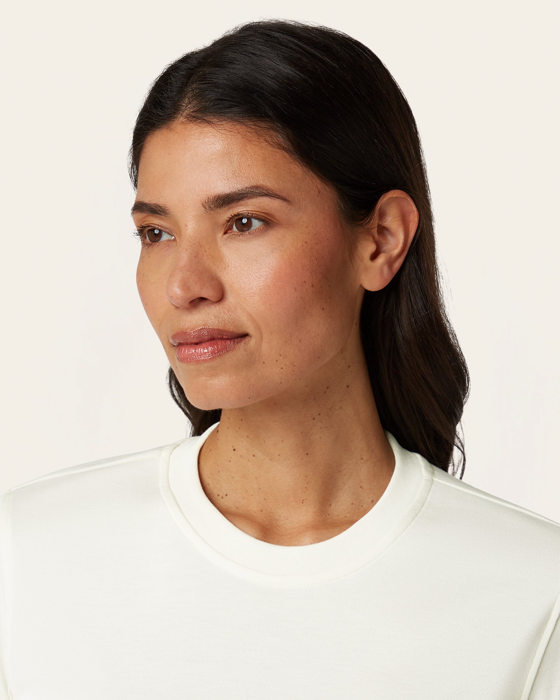 Interlock Slim T-shirt - Off white