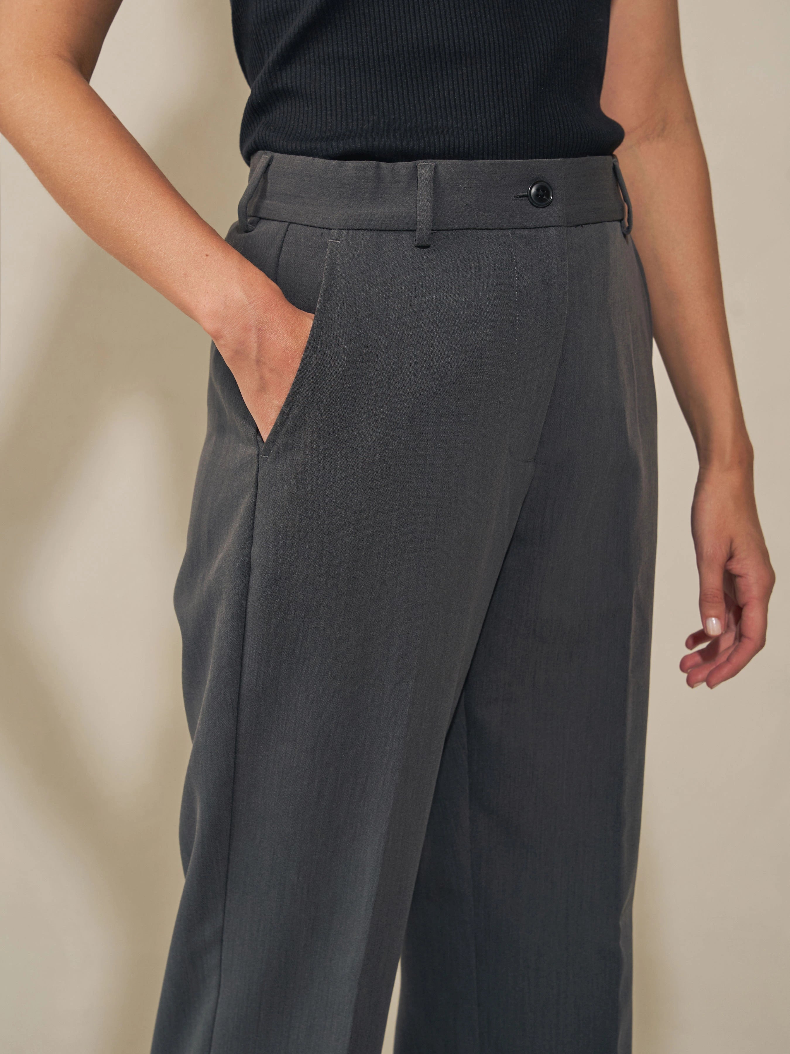 Straight pants - Dark Grey