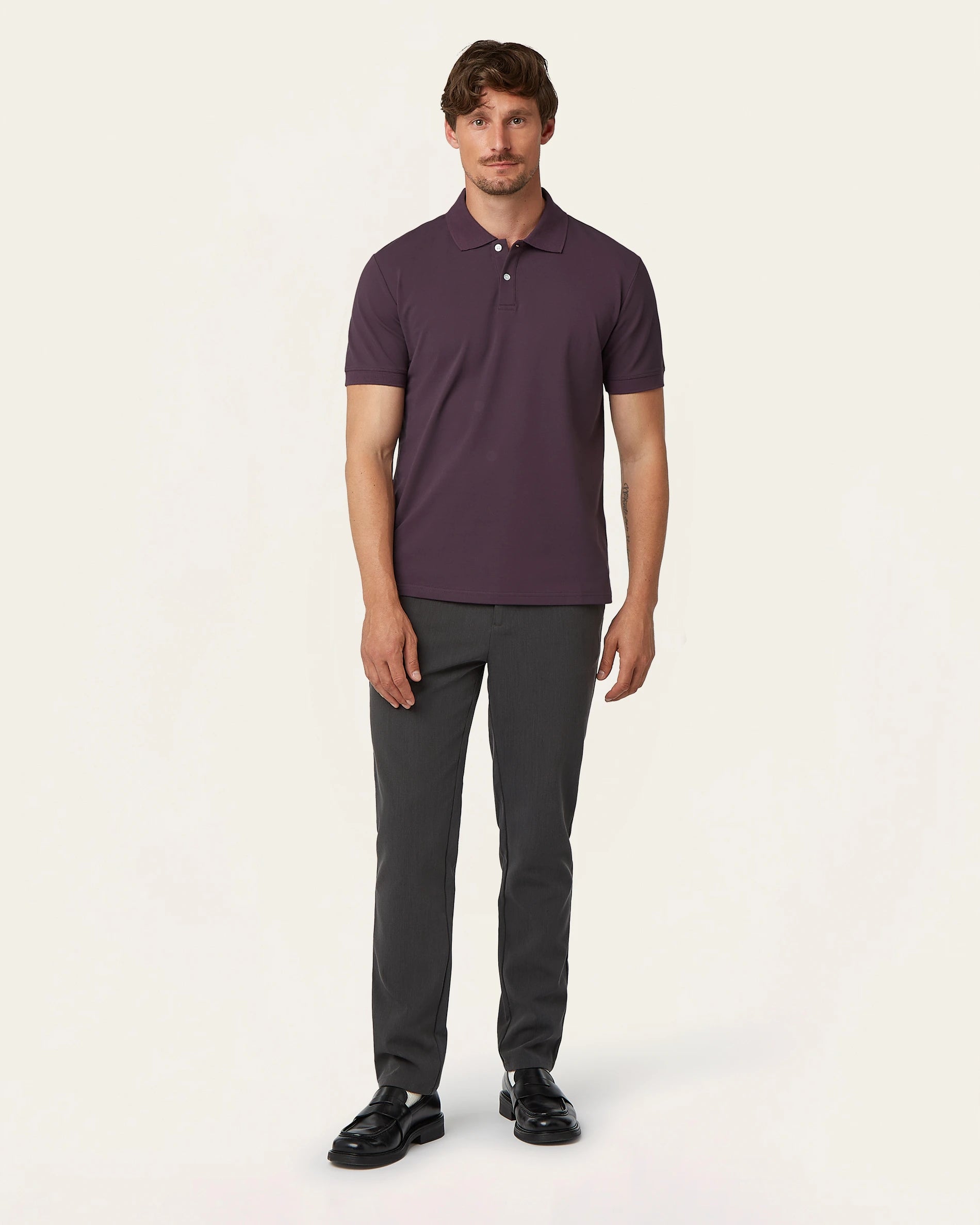 Classic Polo Dark Plum