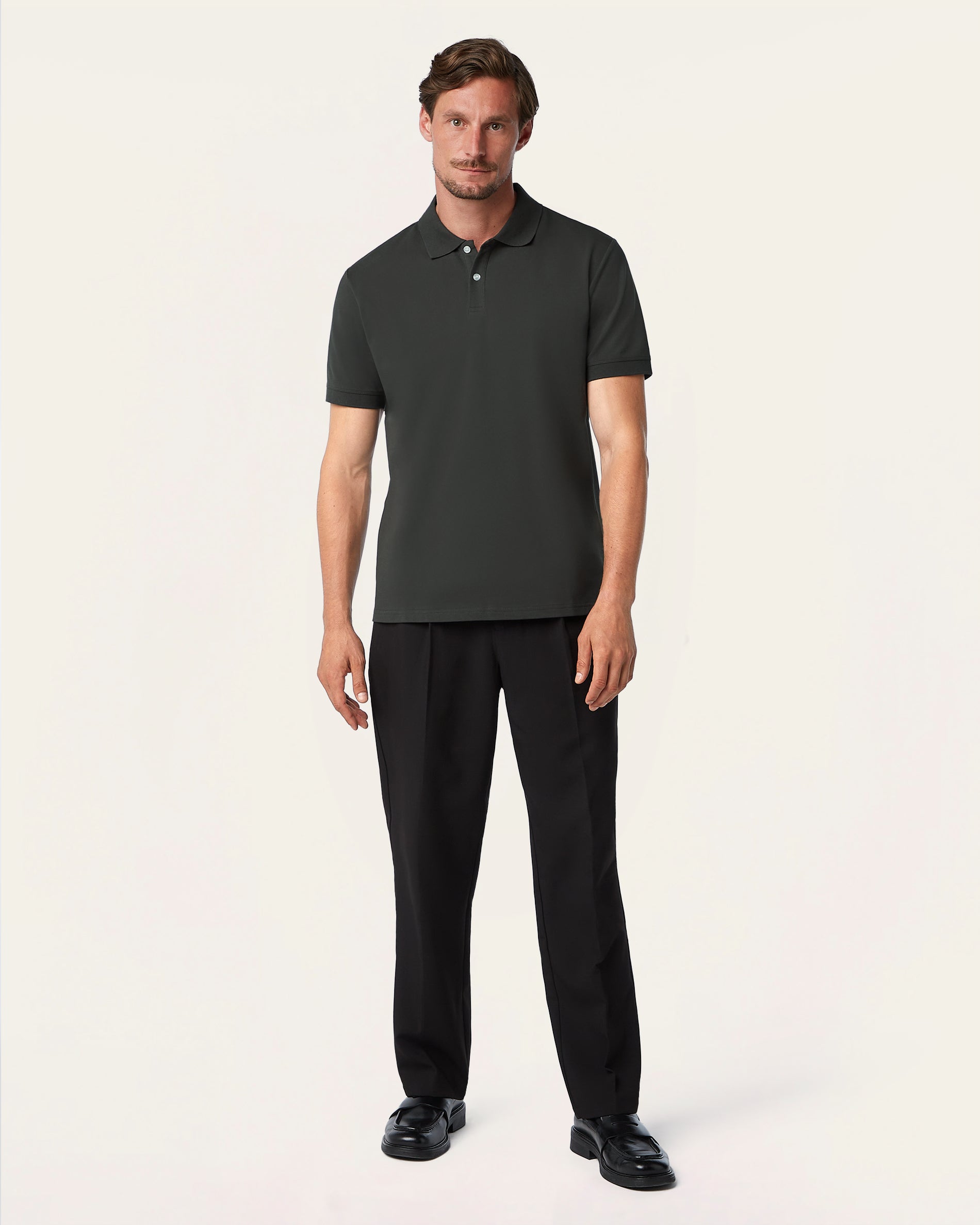 Classic Polo Dark Grey