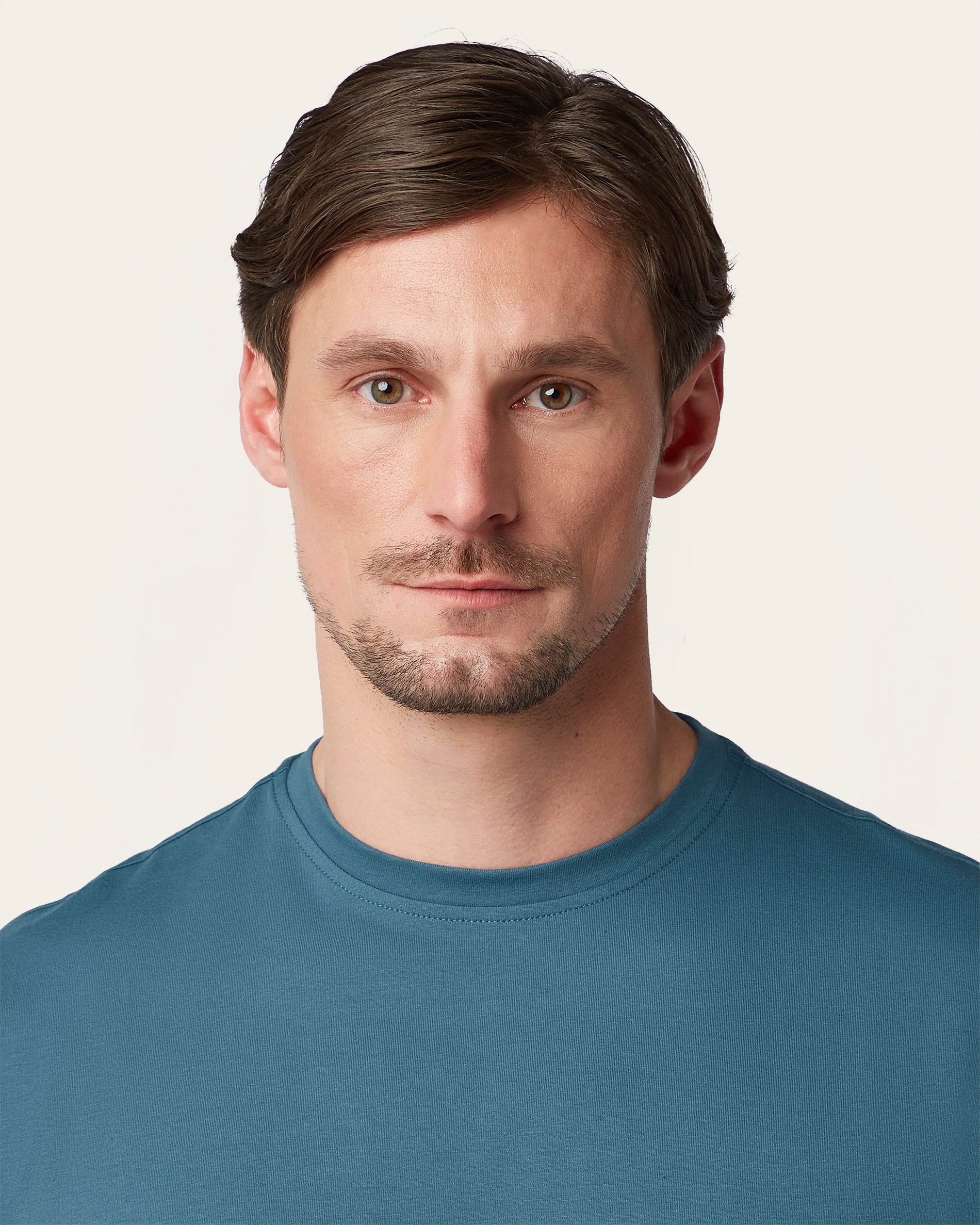 Heavy weight relaxed fit t-shirt Teal Blue