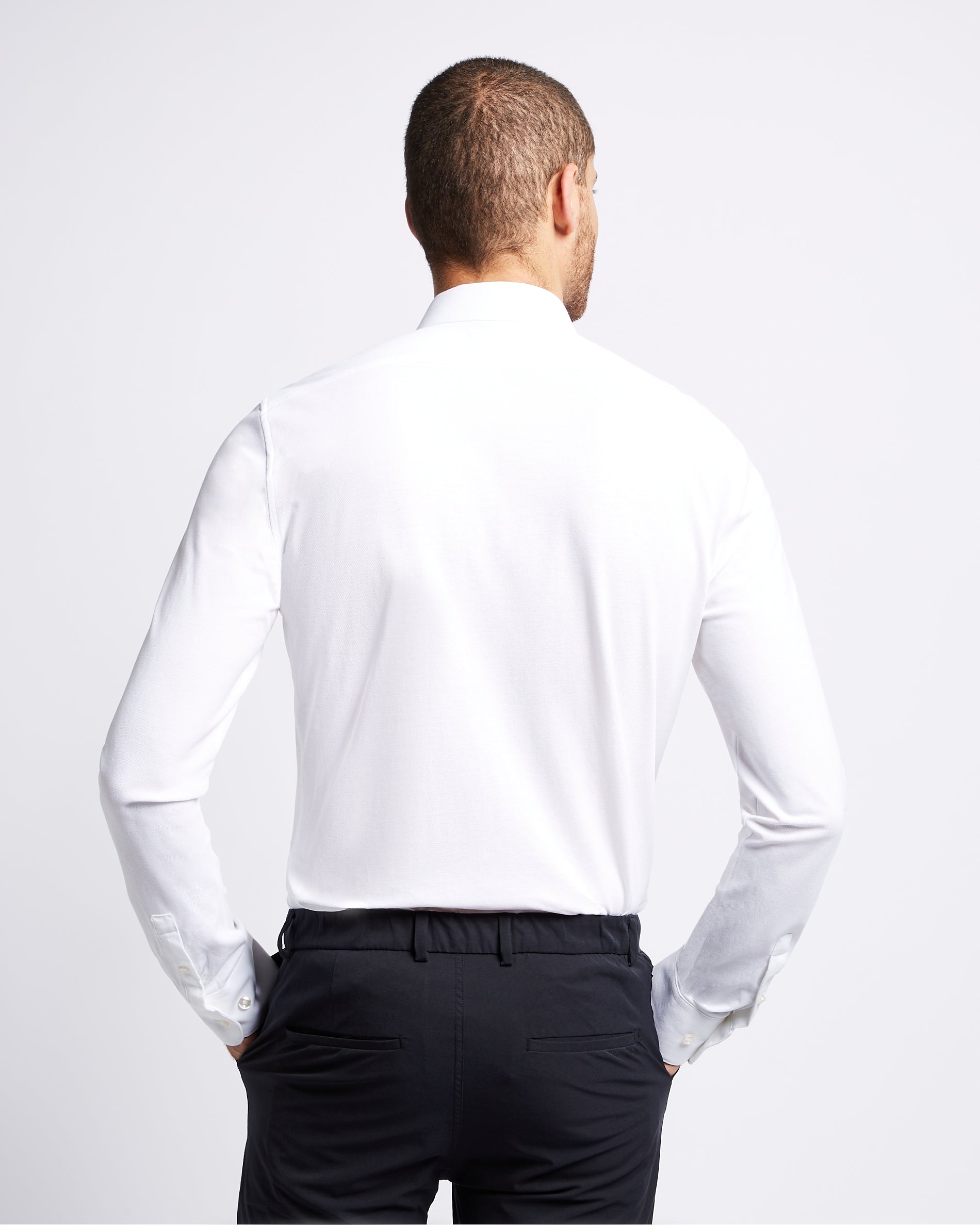 Prior Tech: Knitted shirt 2-pack bundle | Black & White