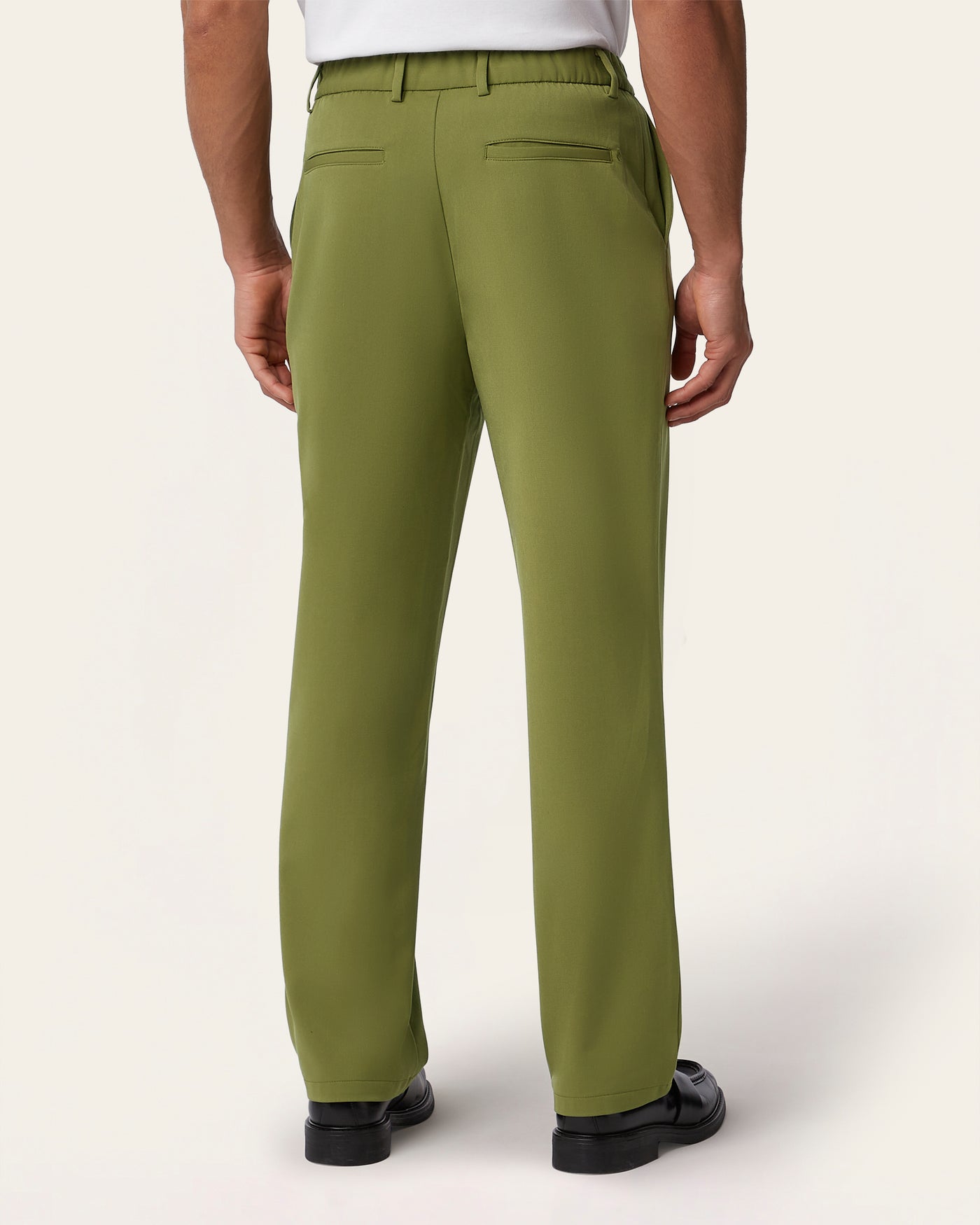 Straight Everyday Pants Olive