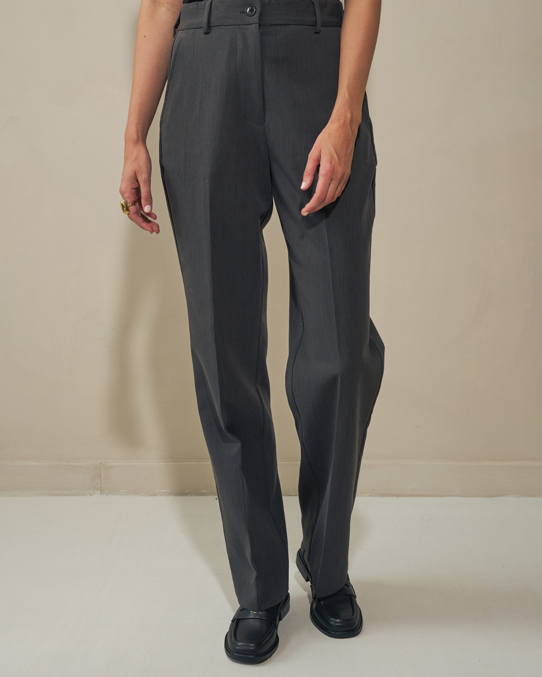 Straight pants - Dark Grey
