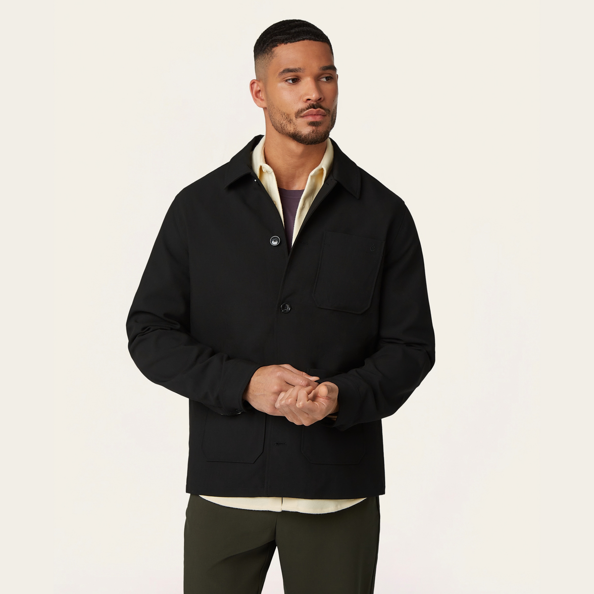 Shirt Jacket Black