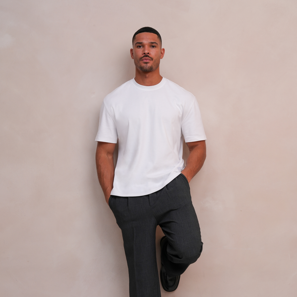 Heavyweight relaxed fit t-shirt white