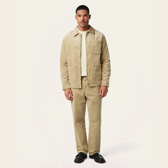 Corduroy Shirt Jacket Sand