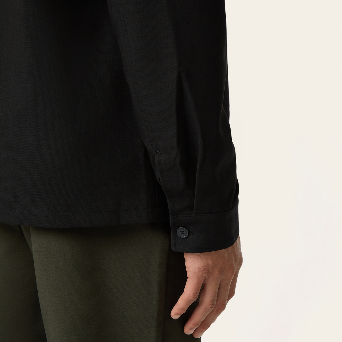 Shirt Jacket Black