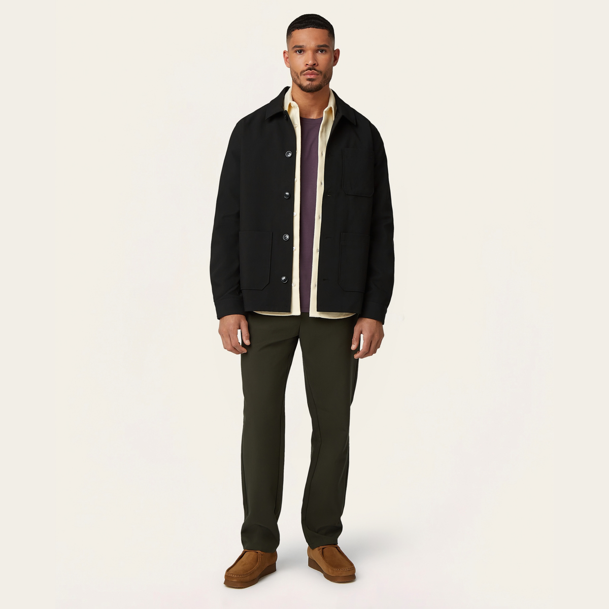 Shirt Jacket Black