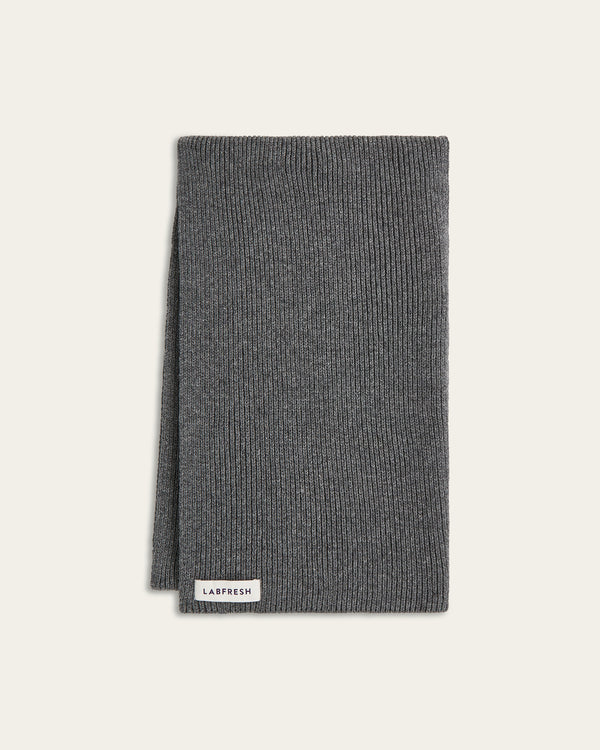 Heavy Seawool Scarf Dark Grey