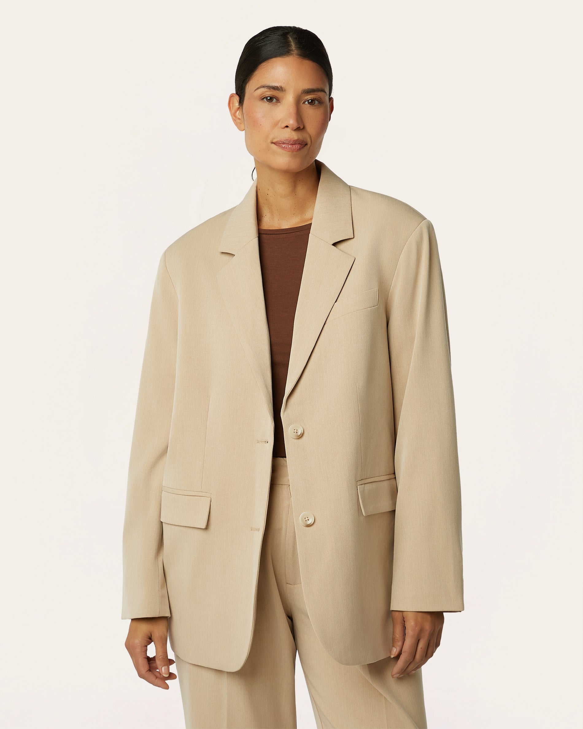 Signature Blazer - Sand