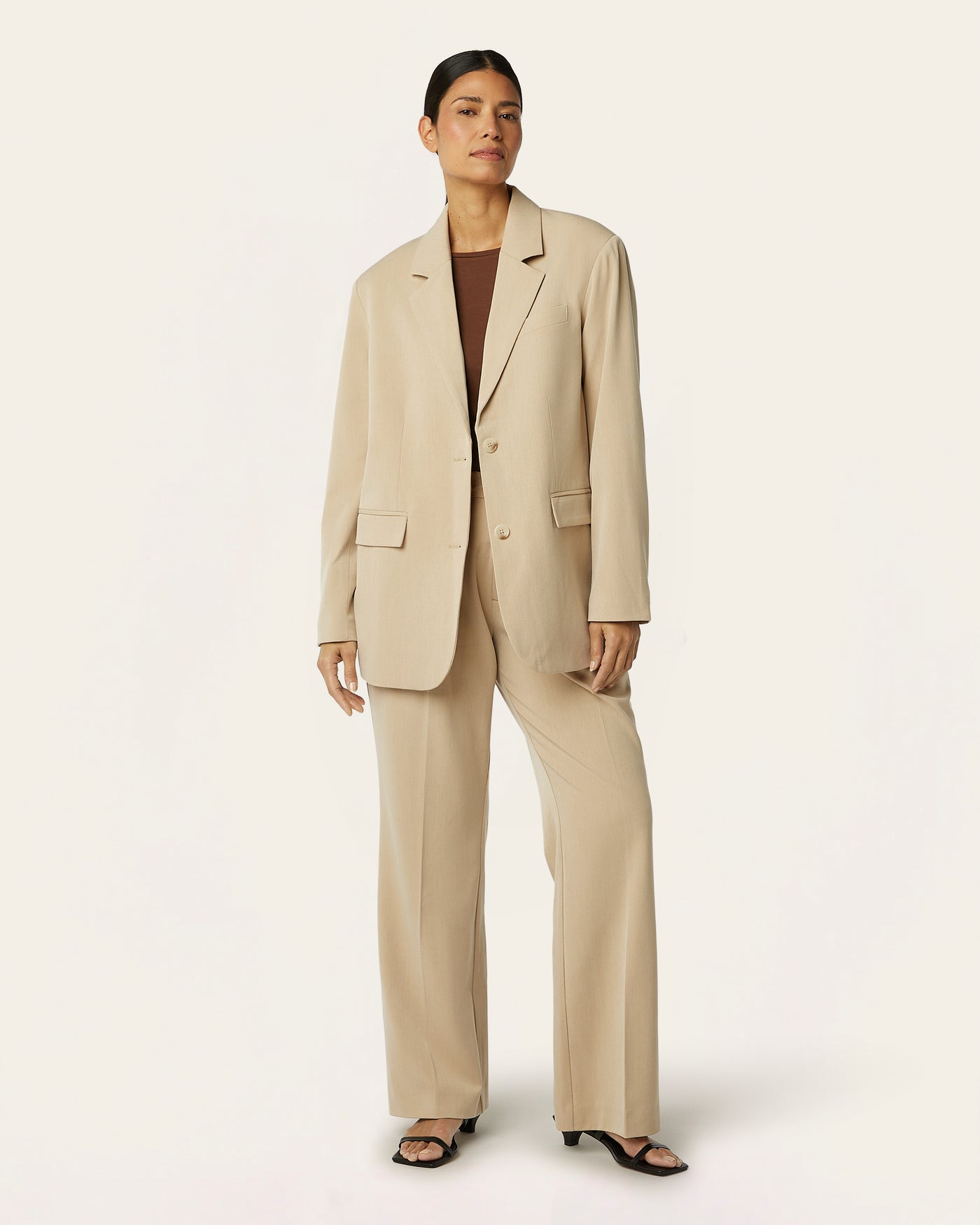Signature Blazer - Sand