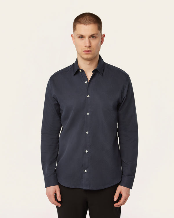 Twill Shirt Dark Navy