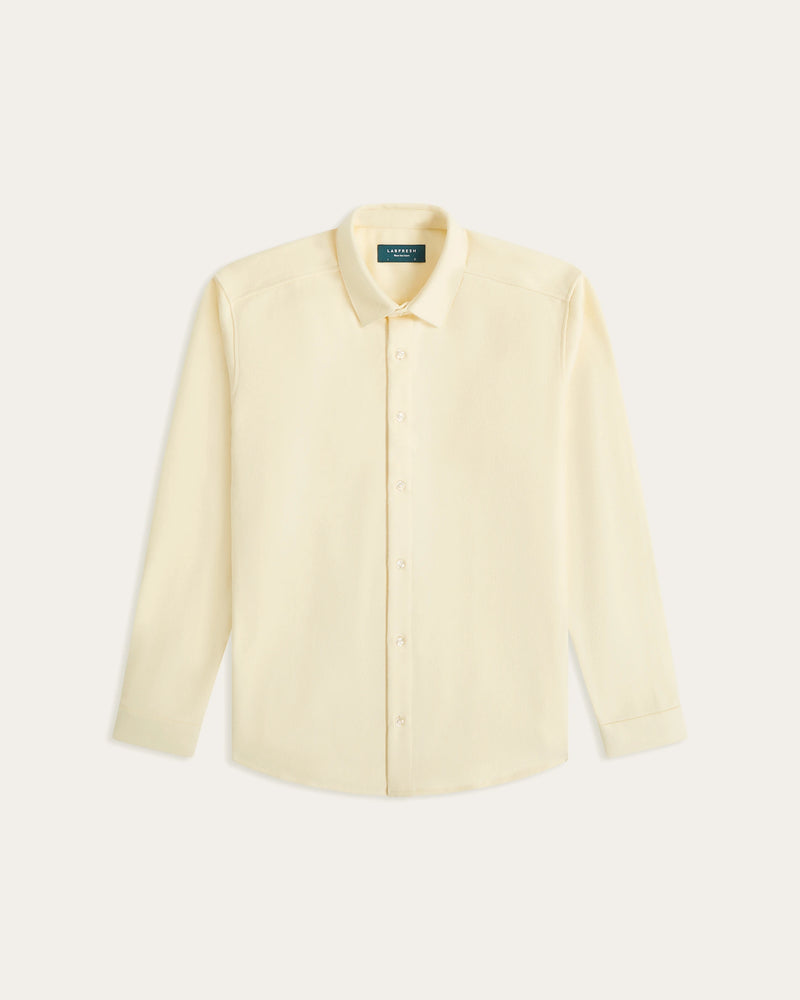 Flannel shirt Butter Yellow