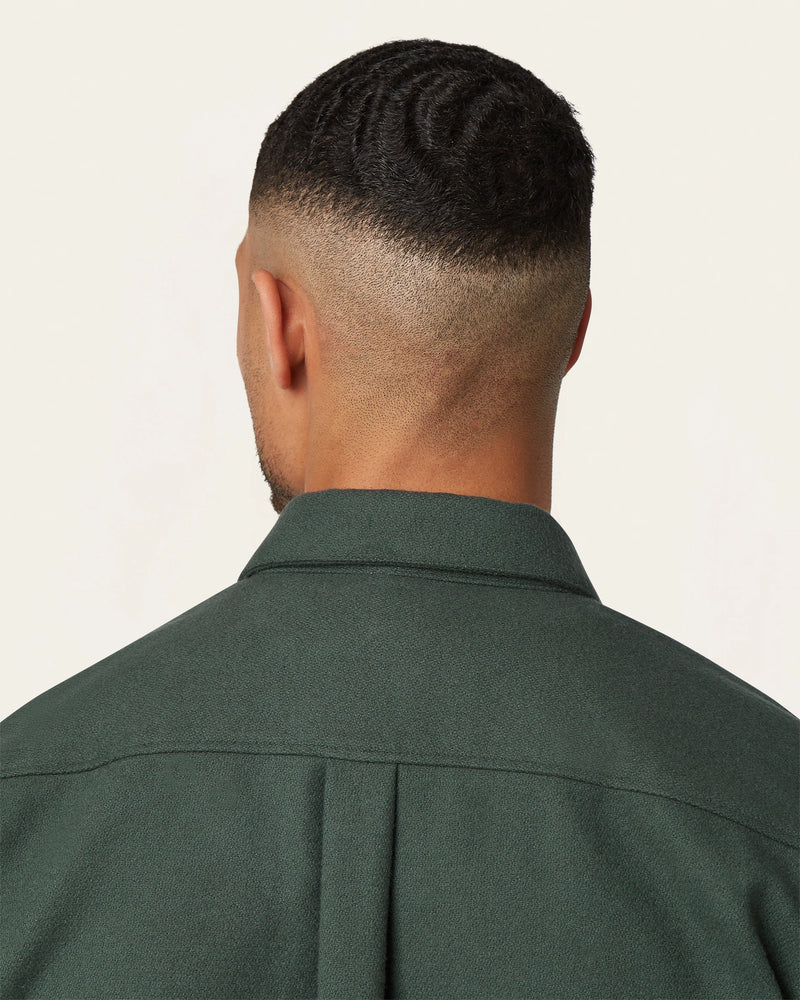 Flannel shirt Dark Green