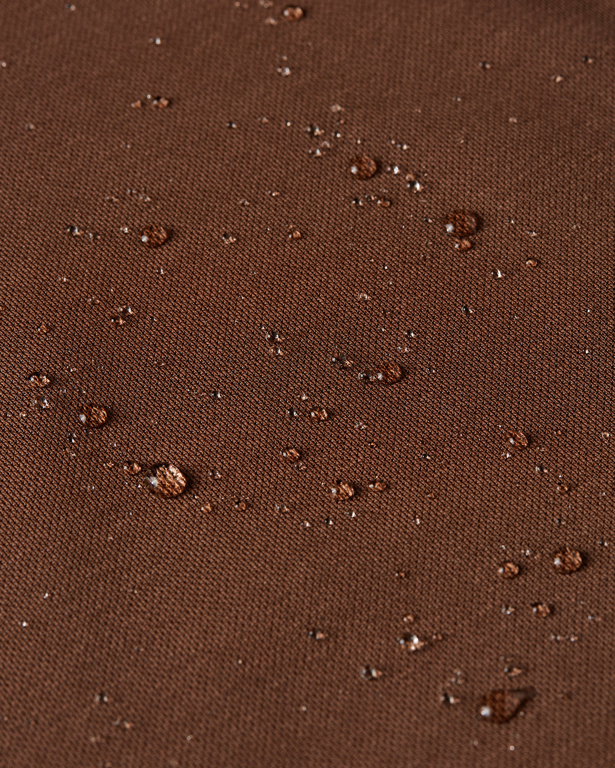 Knitted non-iron shirt Brown
