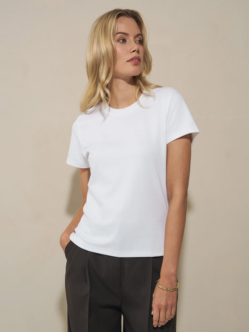 Slim T-shirt White