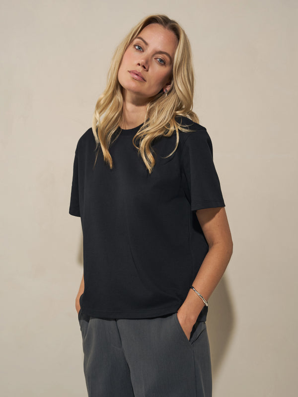Boxy T-shirt Black