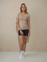 Sweat-proof undershirt Khaki