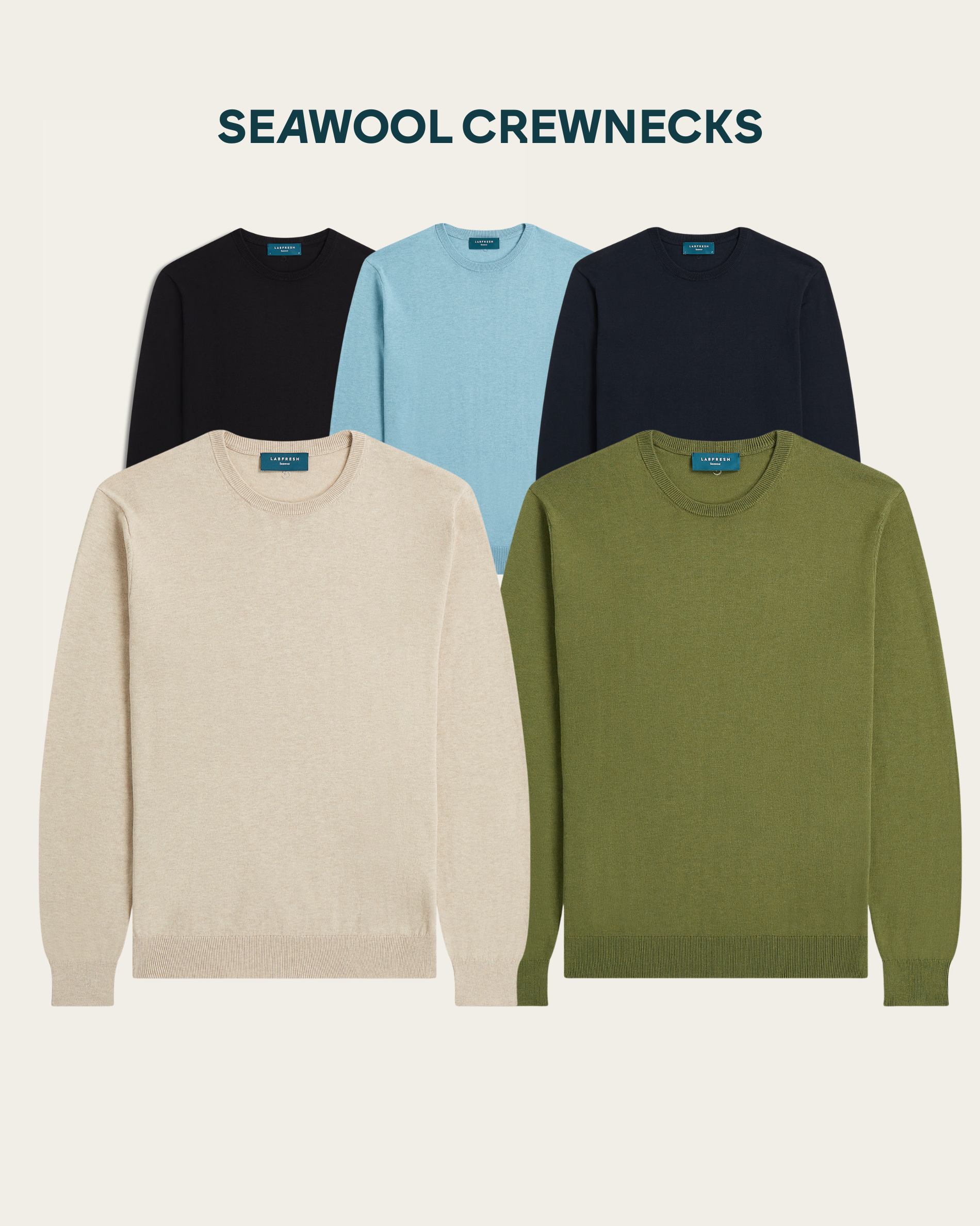 Seawool Crewneck Navy
