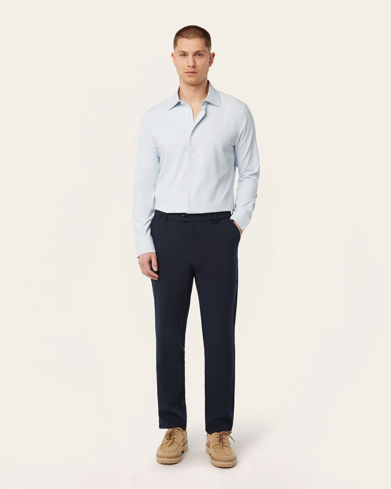 Classic non-iron 2-pack | White & Light Blue