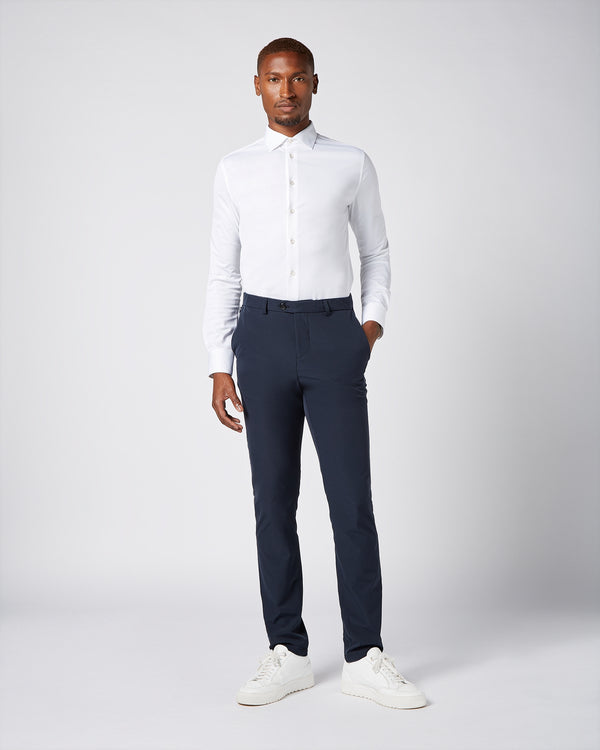 Non-iron stretch Hemd white