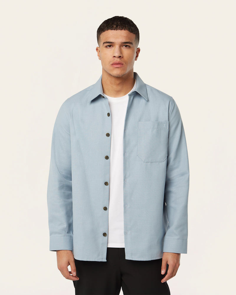 Overshirt Light Blue