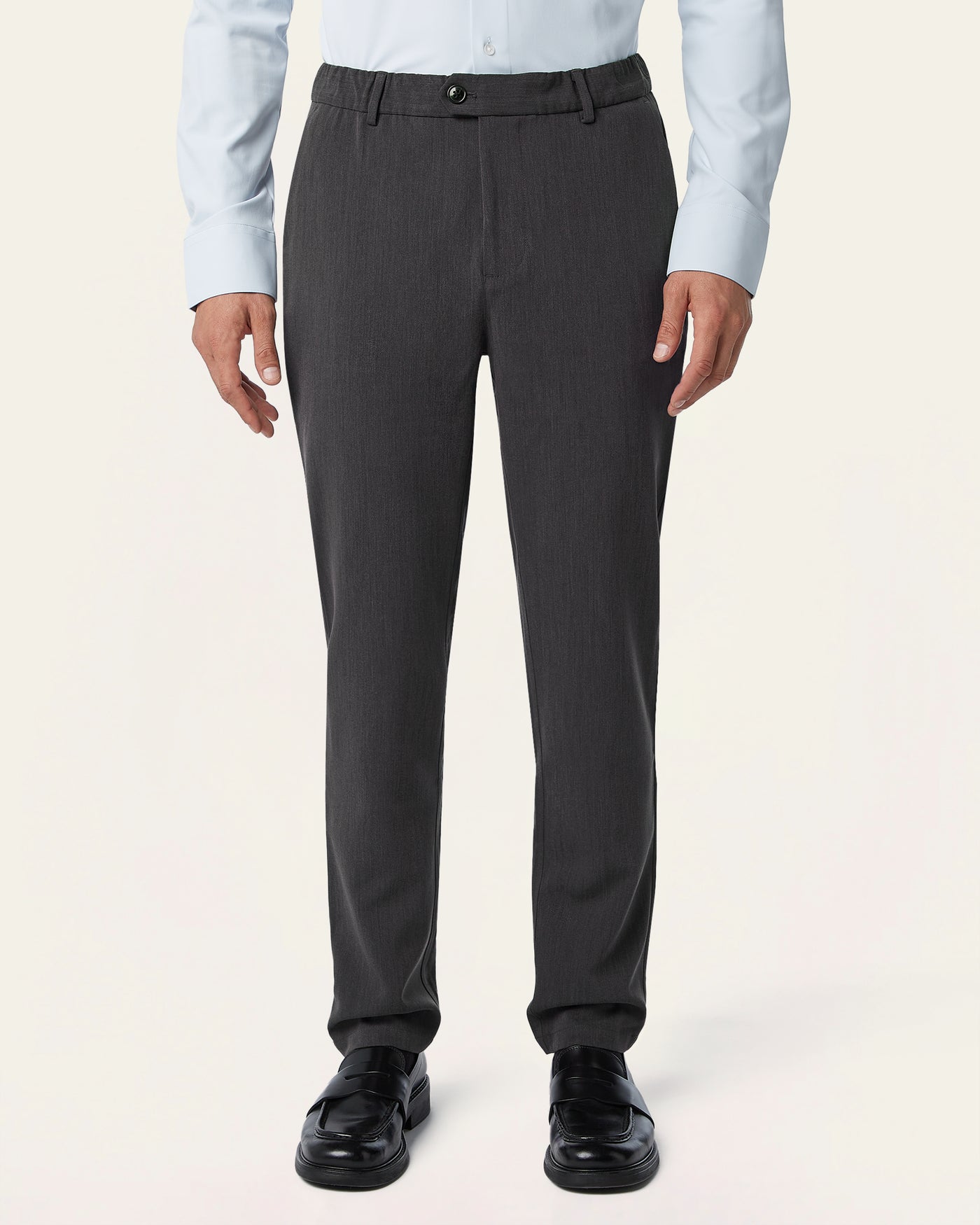 Regular Classic Pants Dark Grey
