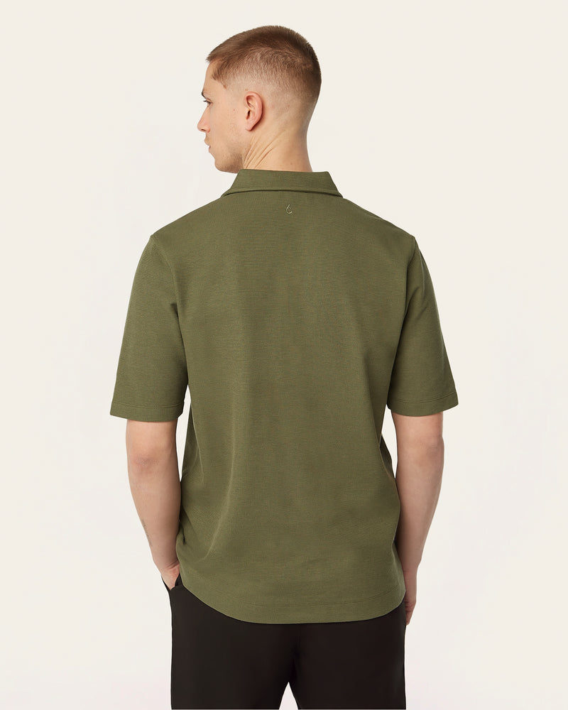 Relaxed Polo Olive