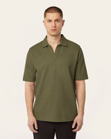 Relaxed Polo Olive