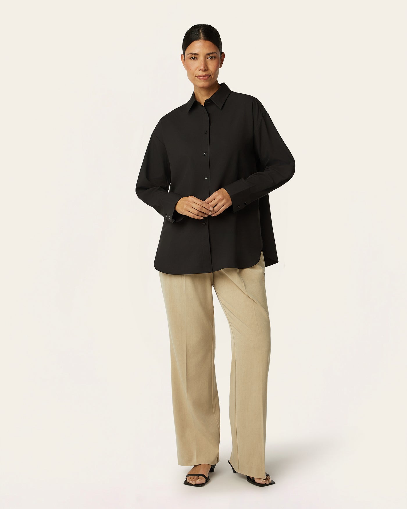 Relaxed Blouse - Black