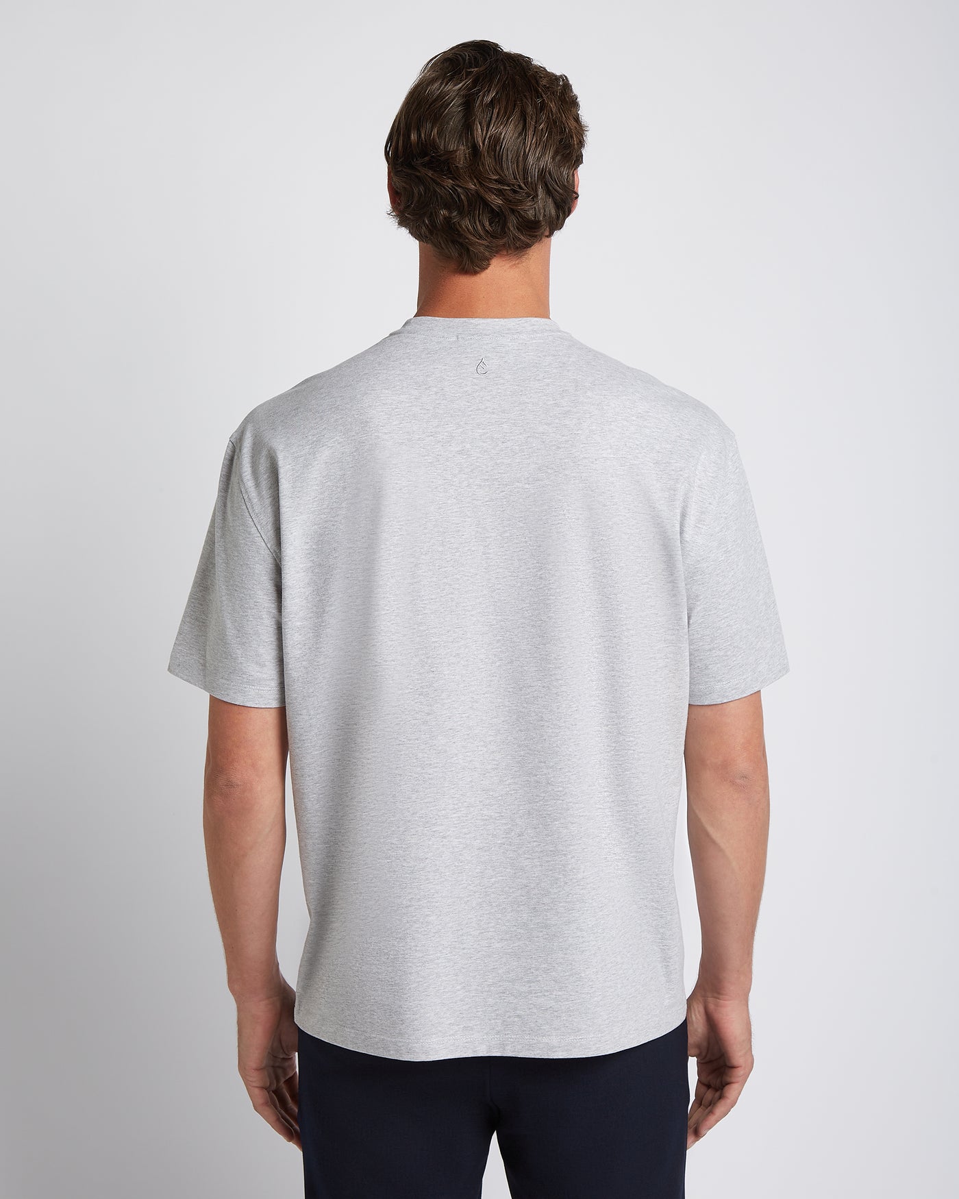 Relaxed T-shirt 3-pack bundle | White & Navy & Light grey