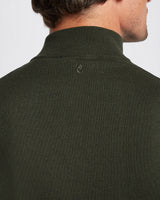 Seawool Half Zip Dark Green