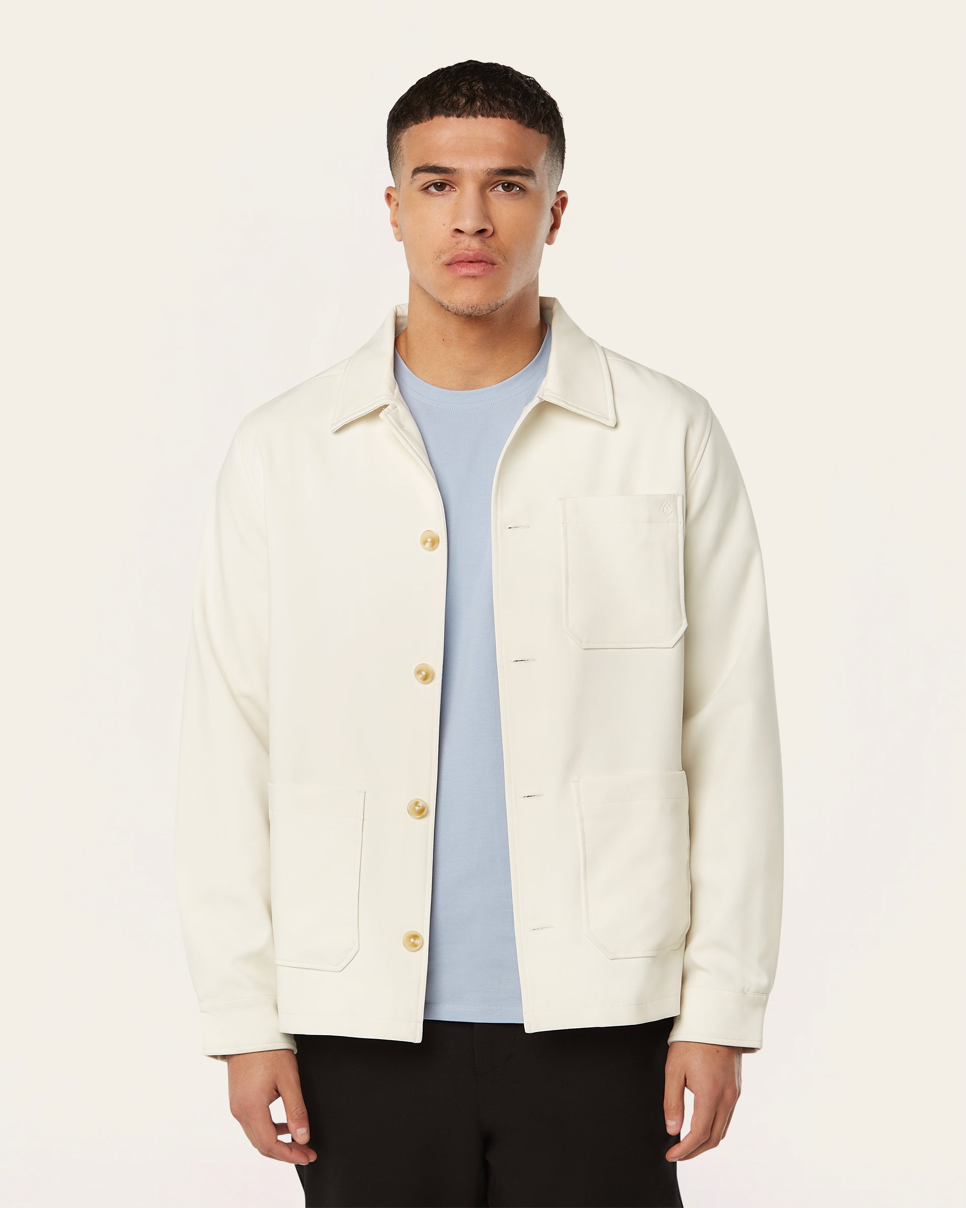 Shirt Jacket Off White