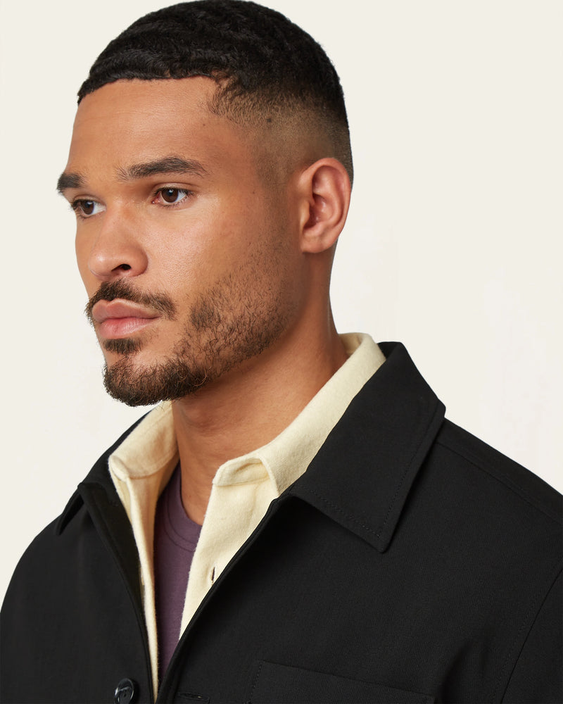 Shirt Jacket Black