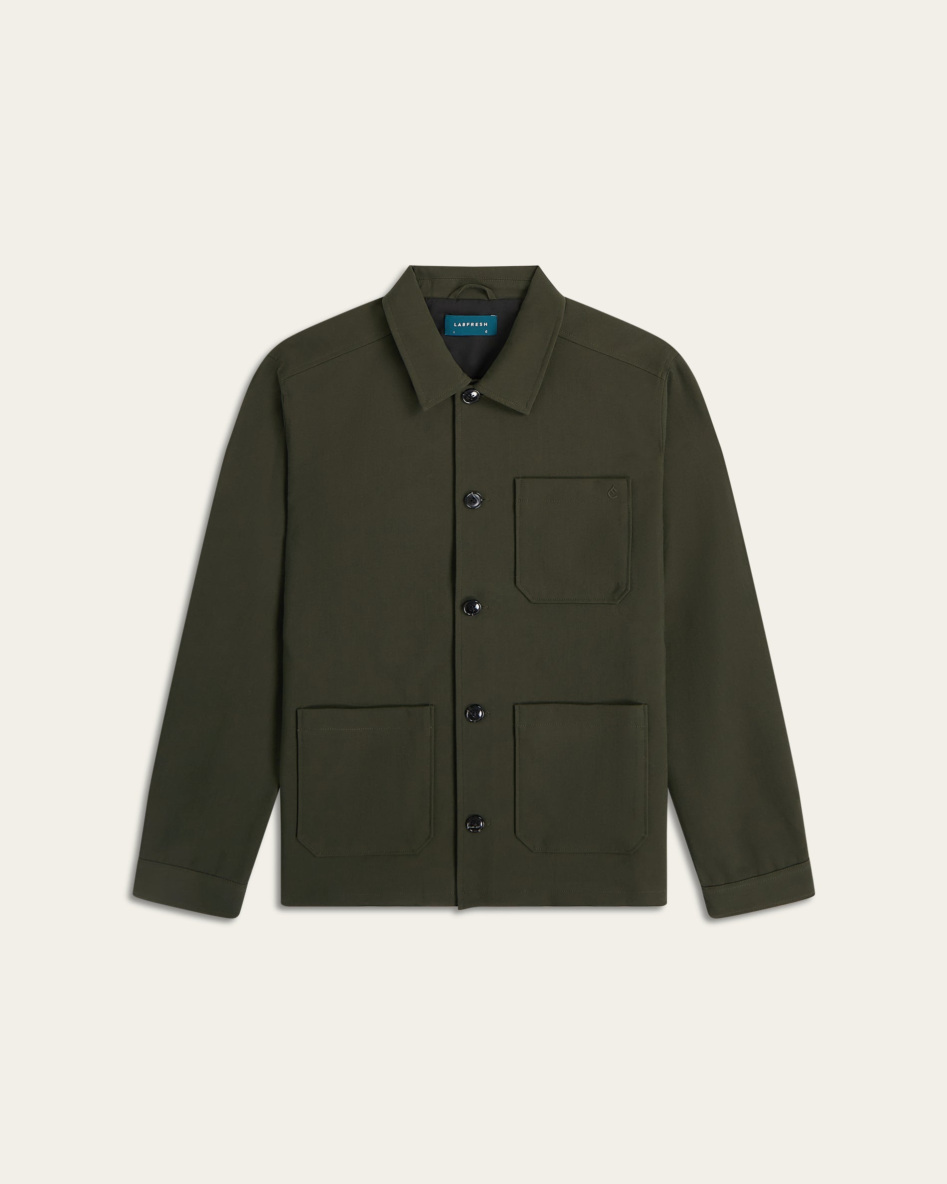 Shirt Jacket Dark Green