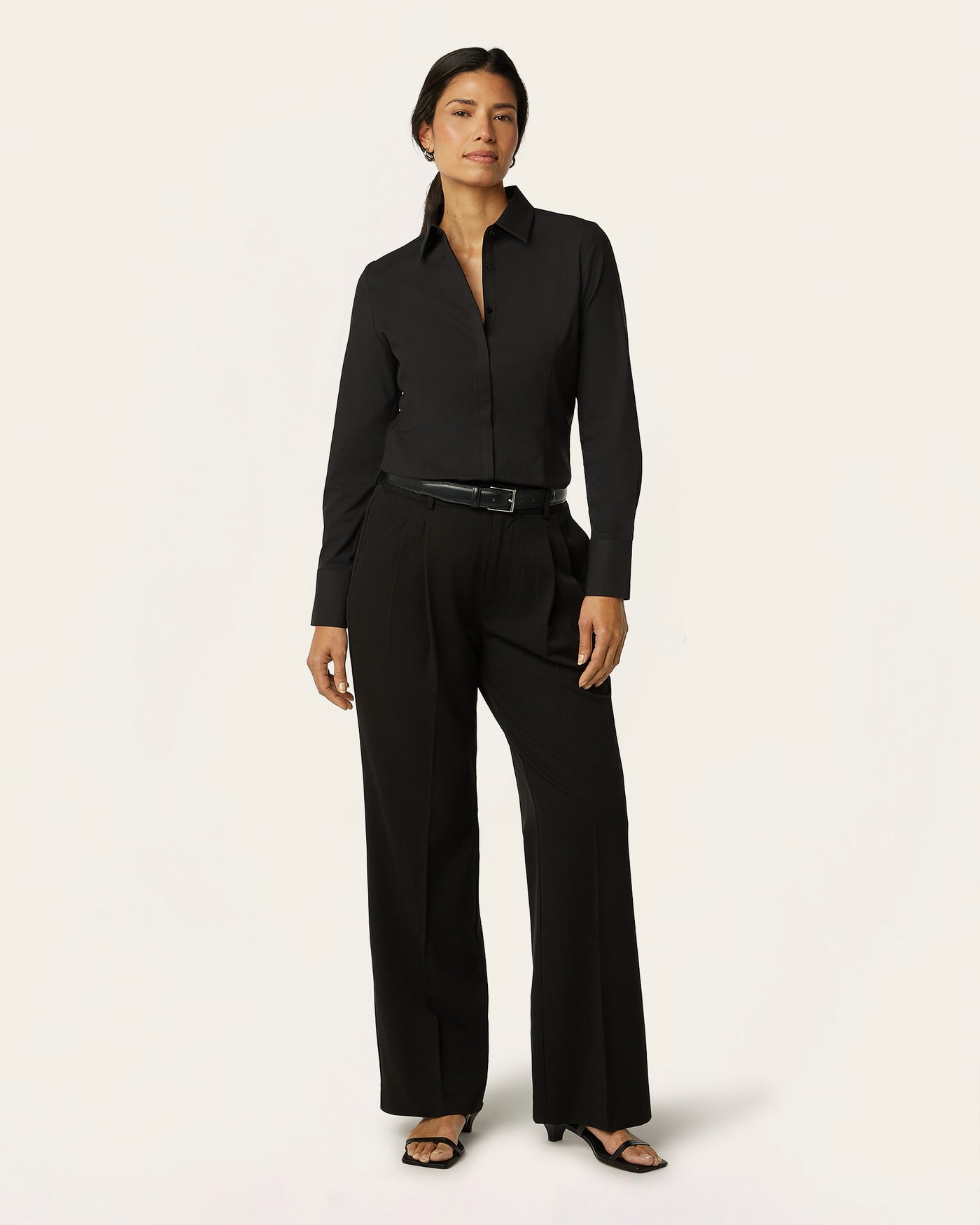 Slim fit Blouse - Black