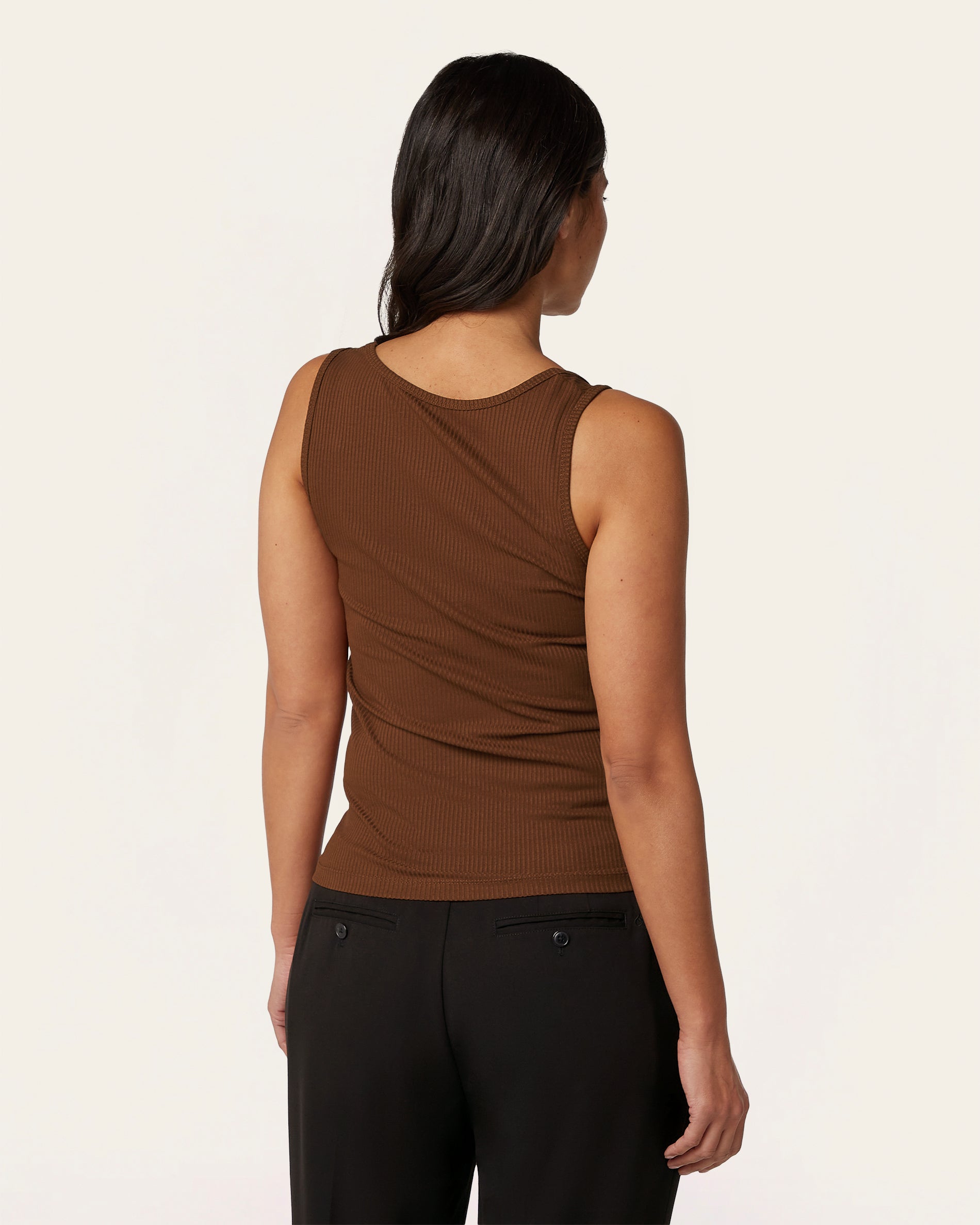 Reversible Tank top - Brown