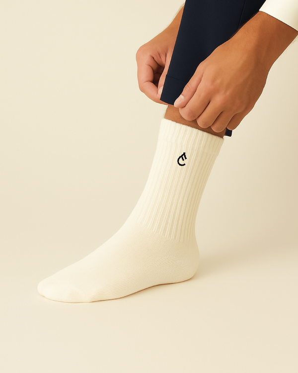 Odour-free Heatcore socks Off-white