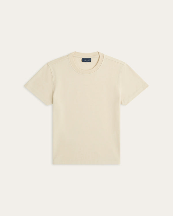 Slim T-shirt Beige
