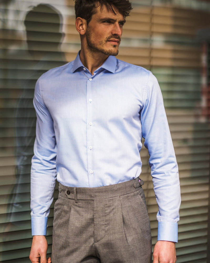 Classic Hemd premium blue