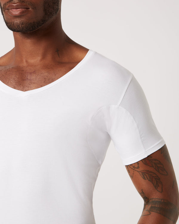 Sweat proof Unterhemd white
